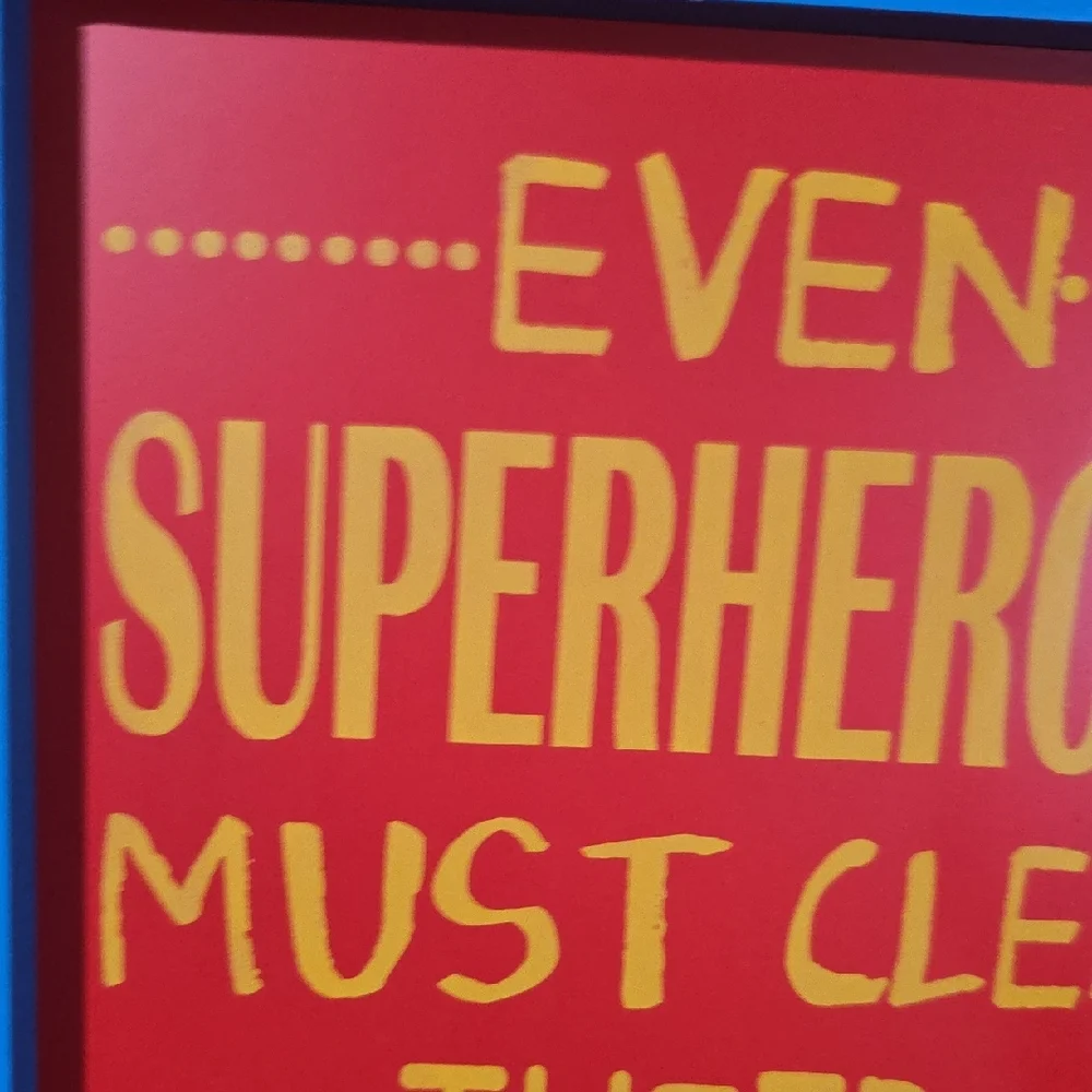 Superhero Wall Decor